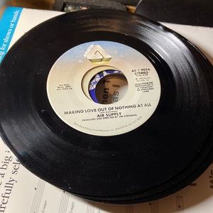 Air Supply Arista Vinyl Records, 45 rpm